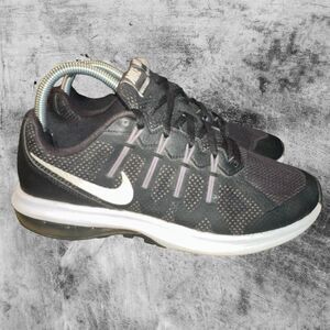 Nike Air Max Dynasty Youth Size 6Y Shoe Black White Running Sneaker 2016